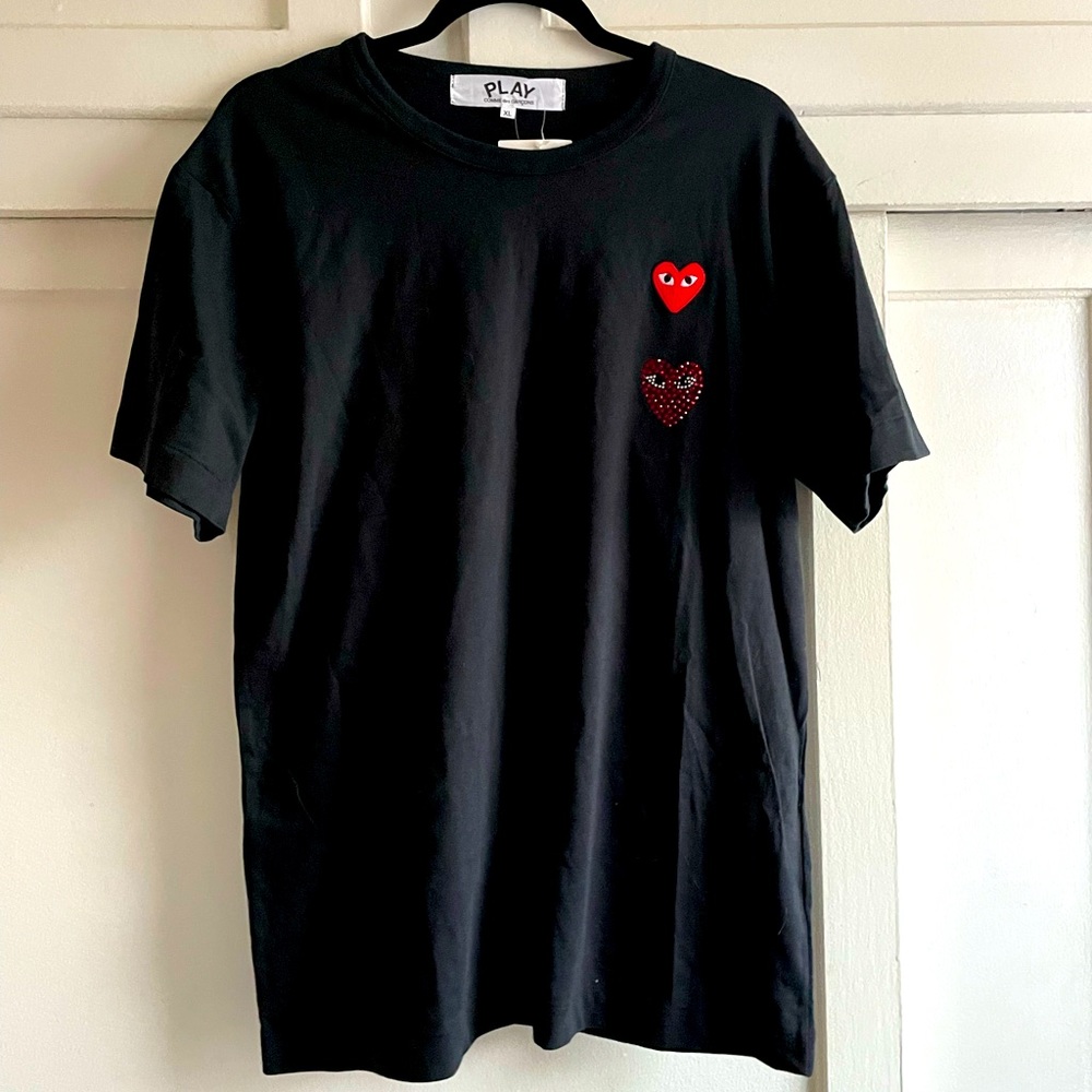 NWT comme des garçons play t-shirt